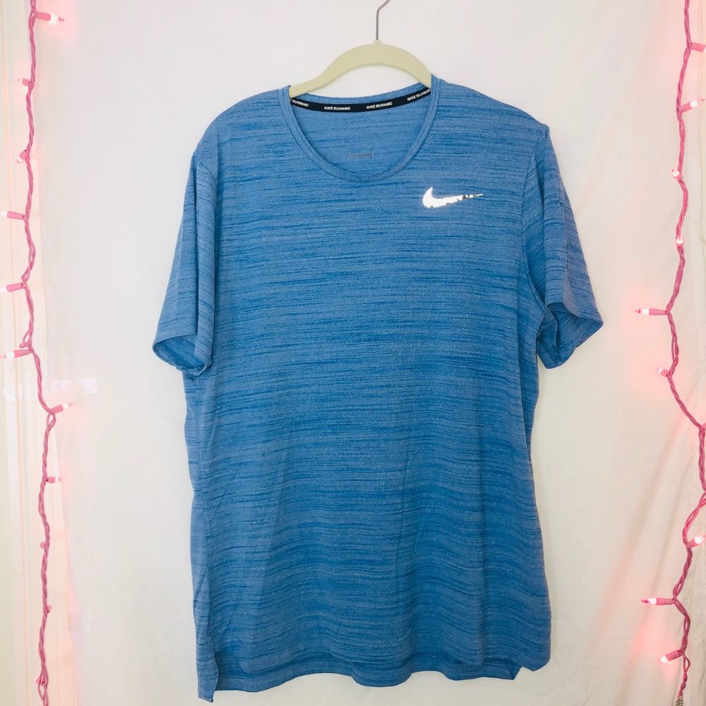 Nike Running Light Blue Dri-Fit Tee